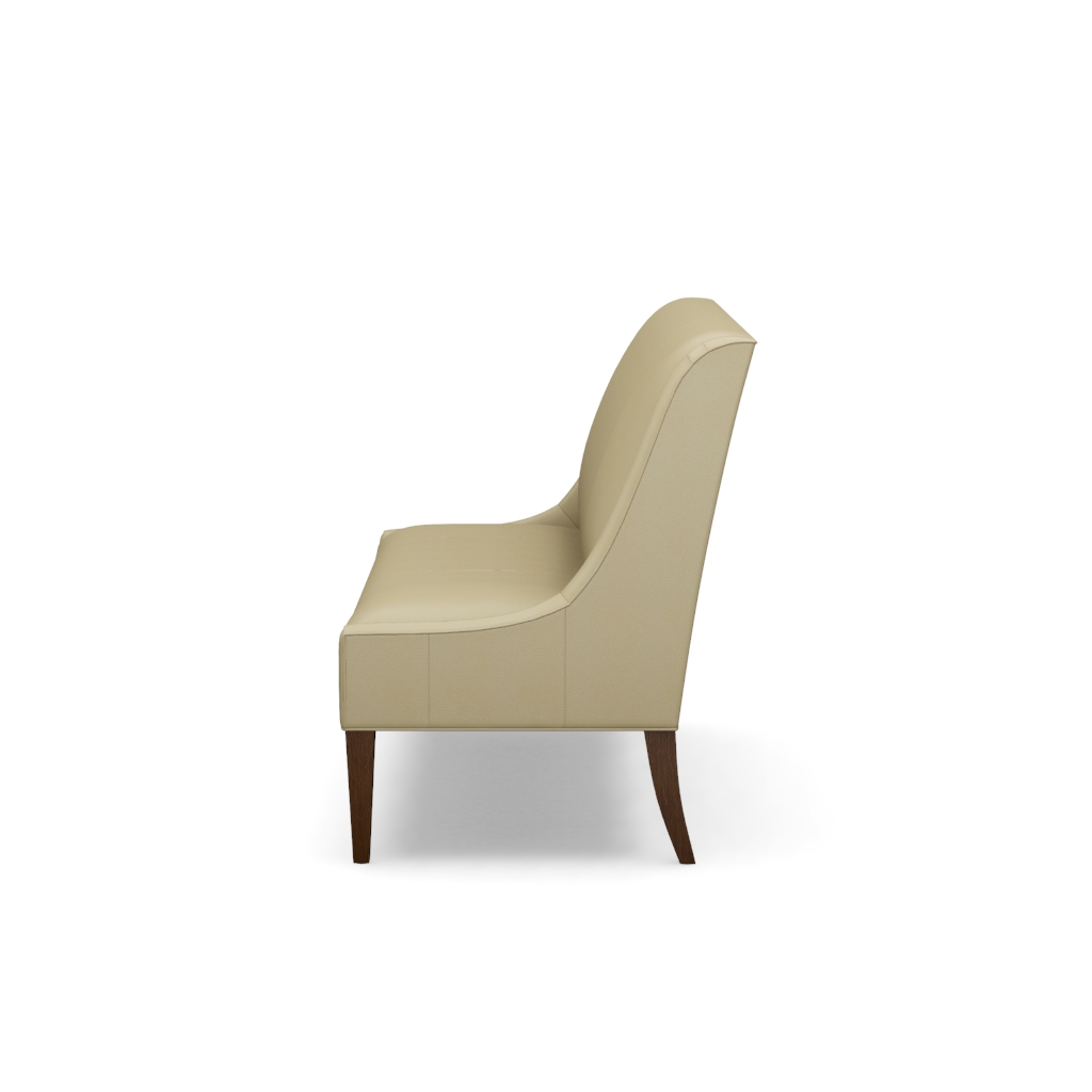 Mode Leather Dining Banquette – View at 120°