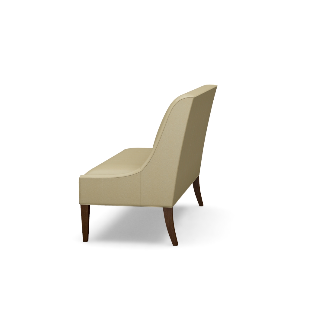 Mode Leather Dining Banquette – View at 130°