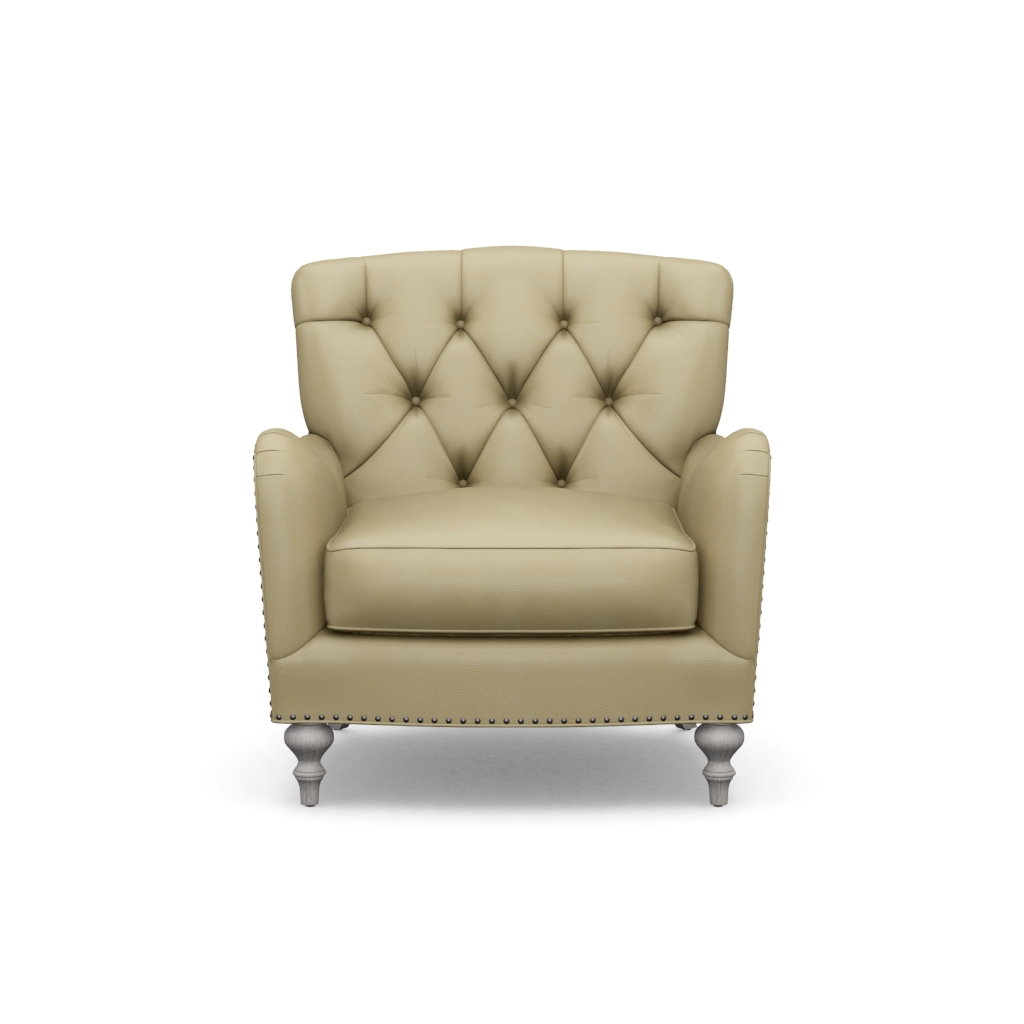 Westcott Leather Chair – View at 30°