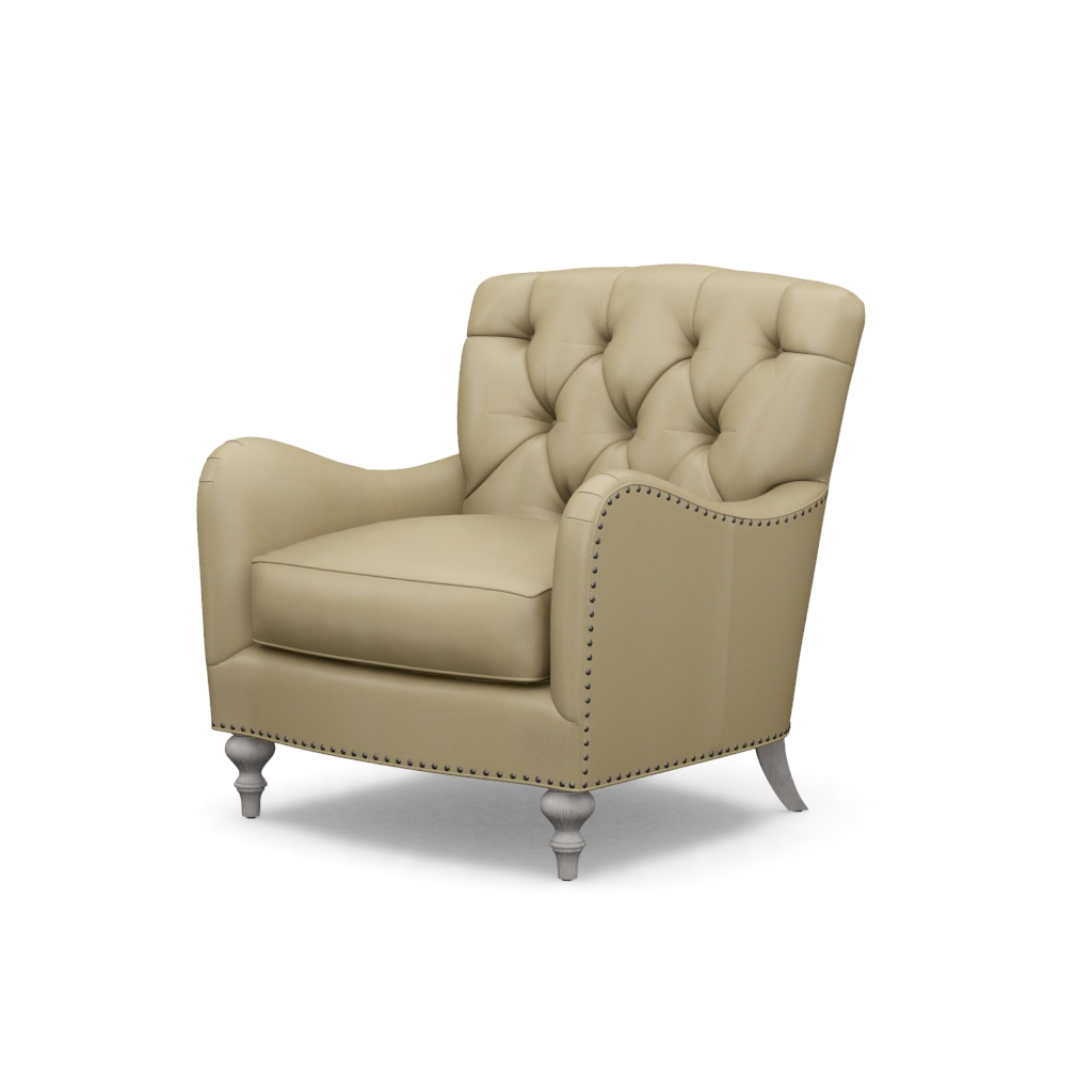 Westcott Leather Chair – View at 70°