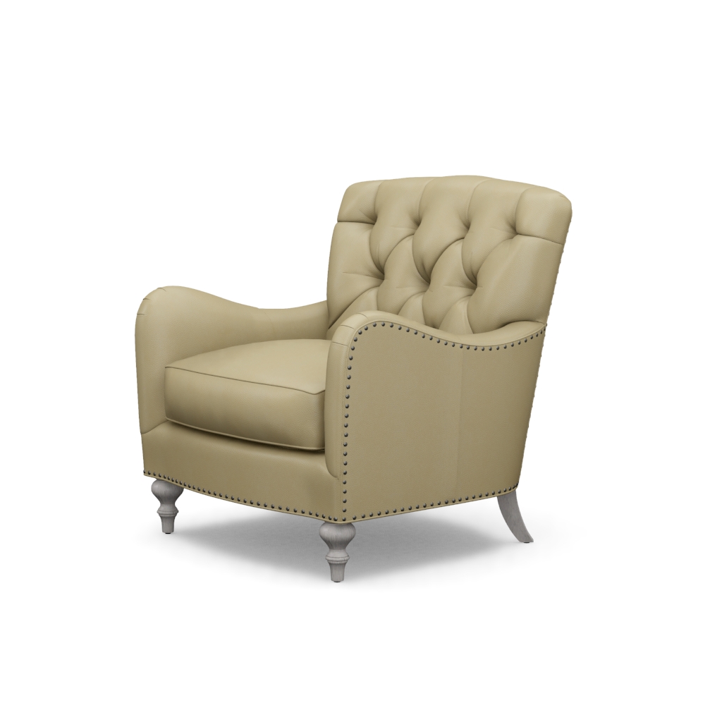 Westcott Leather Chair – View at 80°