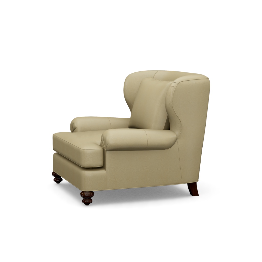 Kent Leather Chair – View at 100°