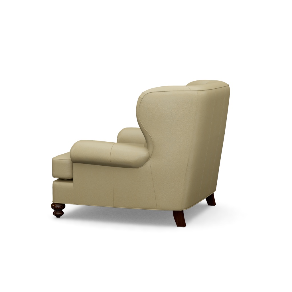 Kent Leather Chair – View at 140°