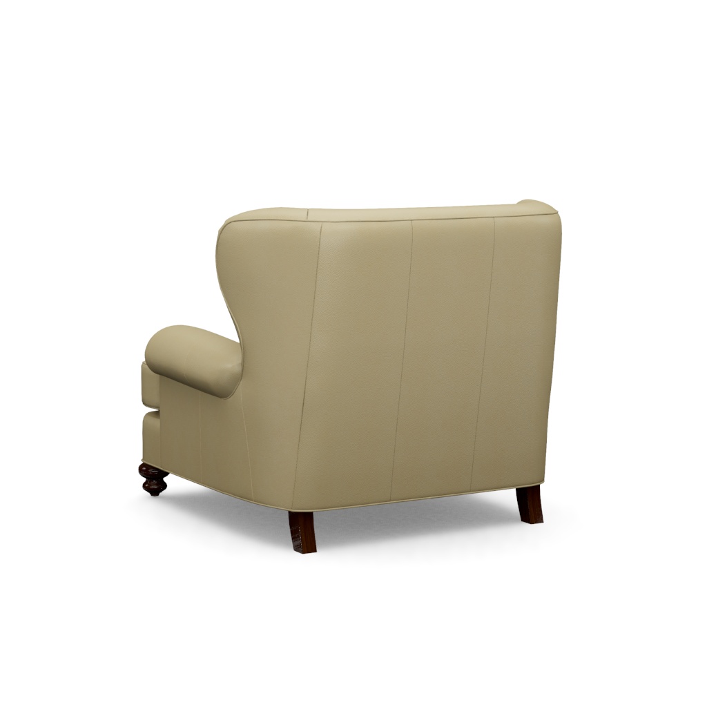 Kent Leather Chair – View at 180°