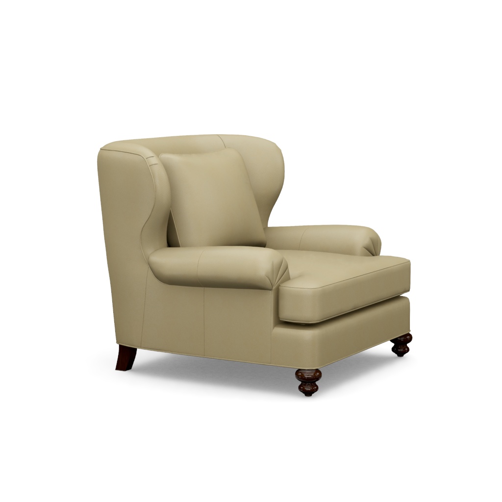 Kent Leather Chair – View at 330°