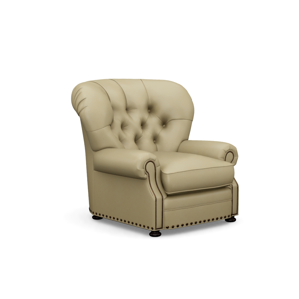 Elle Leather Chair – View at 350°