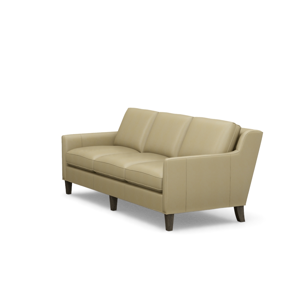 Turin Leather Sofa – View at 90°