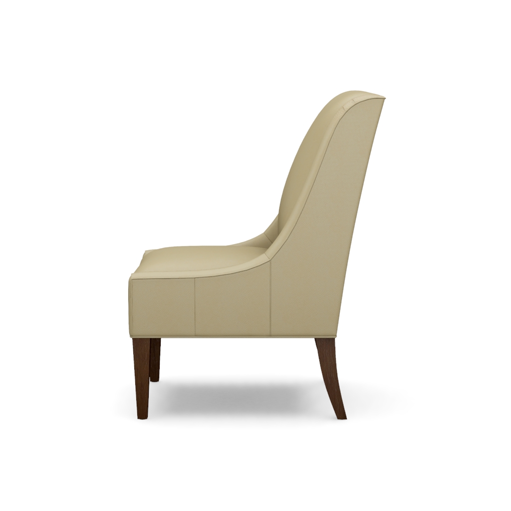 Mode Leather Dining Chair – View at 120°