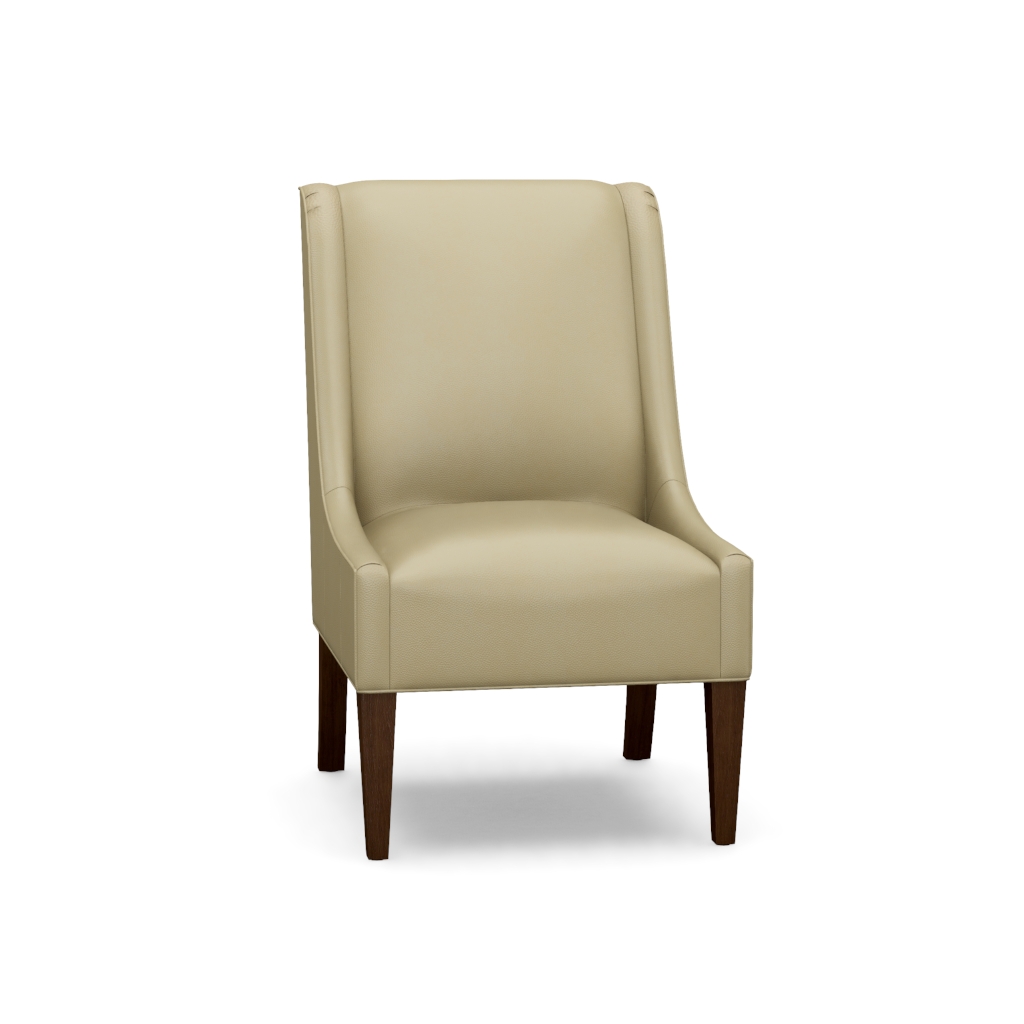Mode Leather Dining Chair – View at 20°