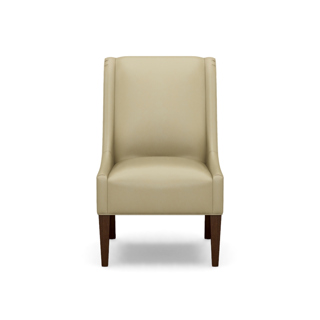 Mode Leather Dining Chair – View at 30°