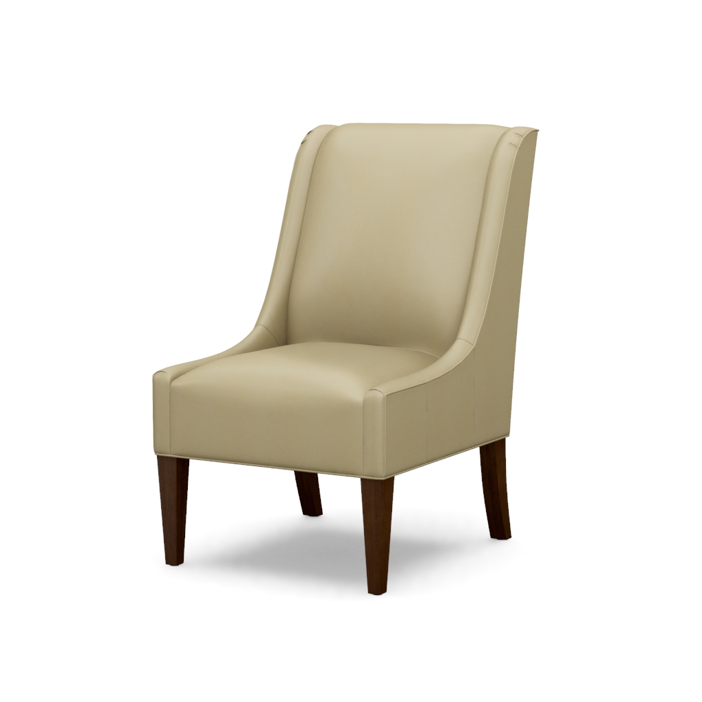 Mode Leather Dining Chair – View at 60°