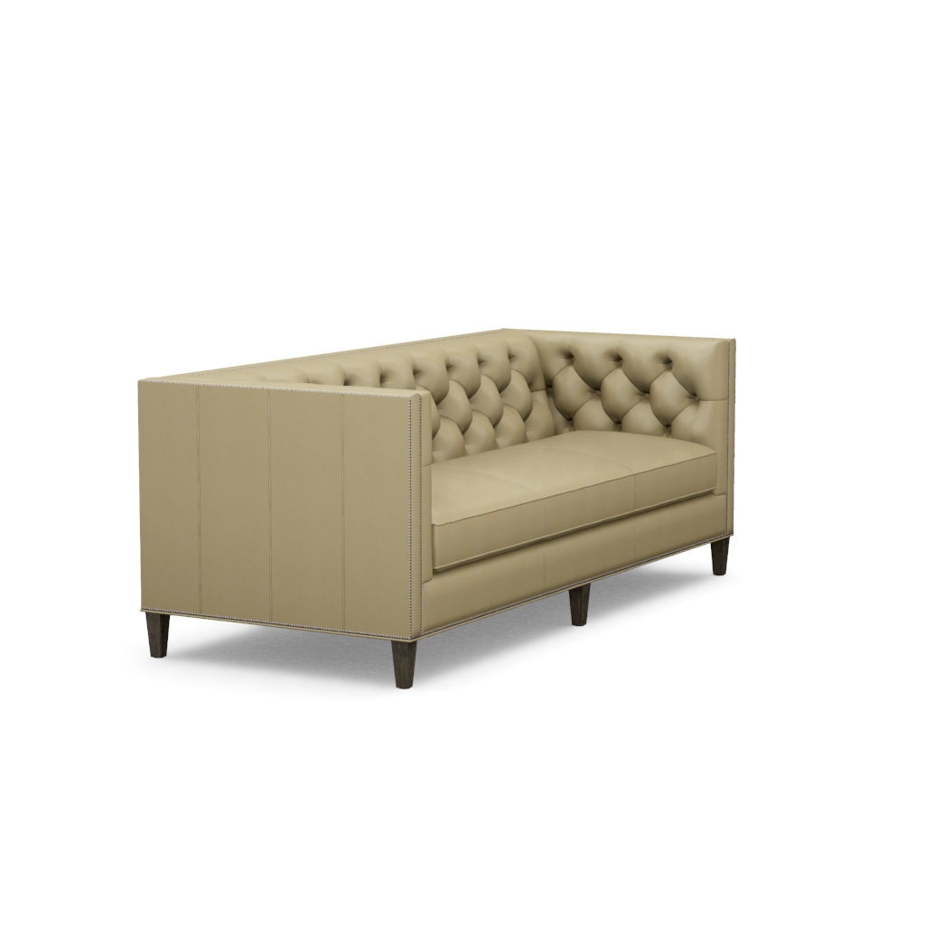 Monaco Leather Sofa – View at 330°