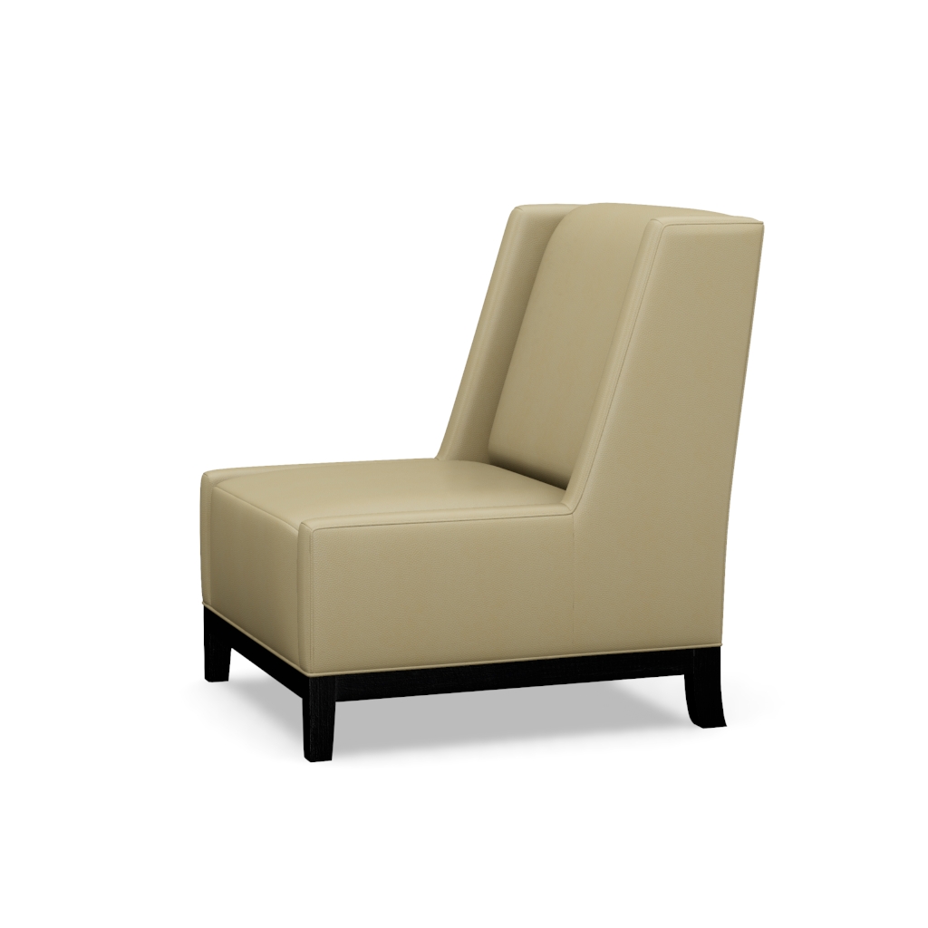 Pearl Leather Chair – View at 100°