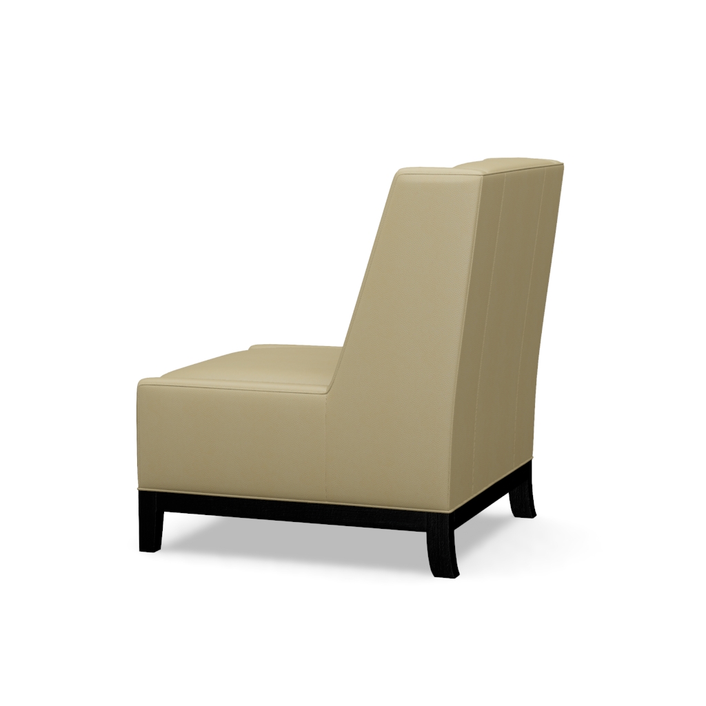 Pearl Leather Chair – View at 140°
