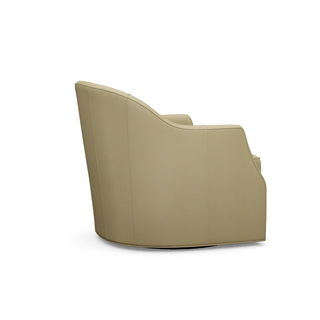 Escala Leather Swivel Chair – View at 280°