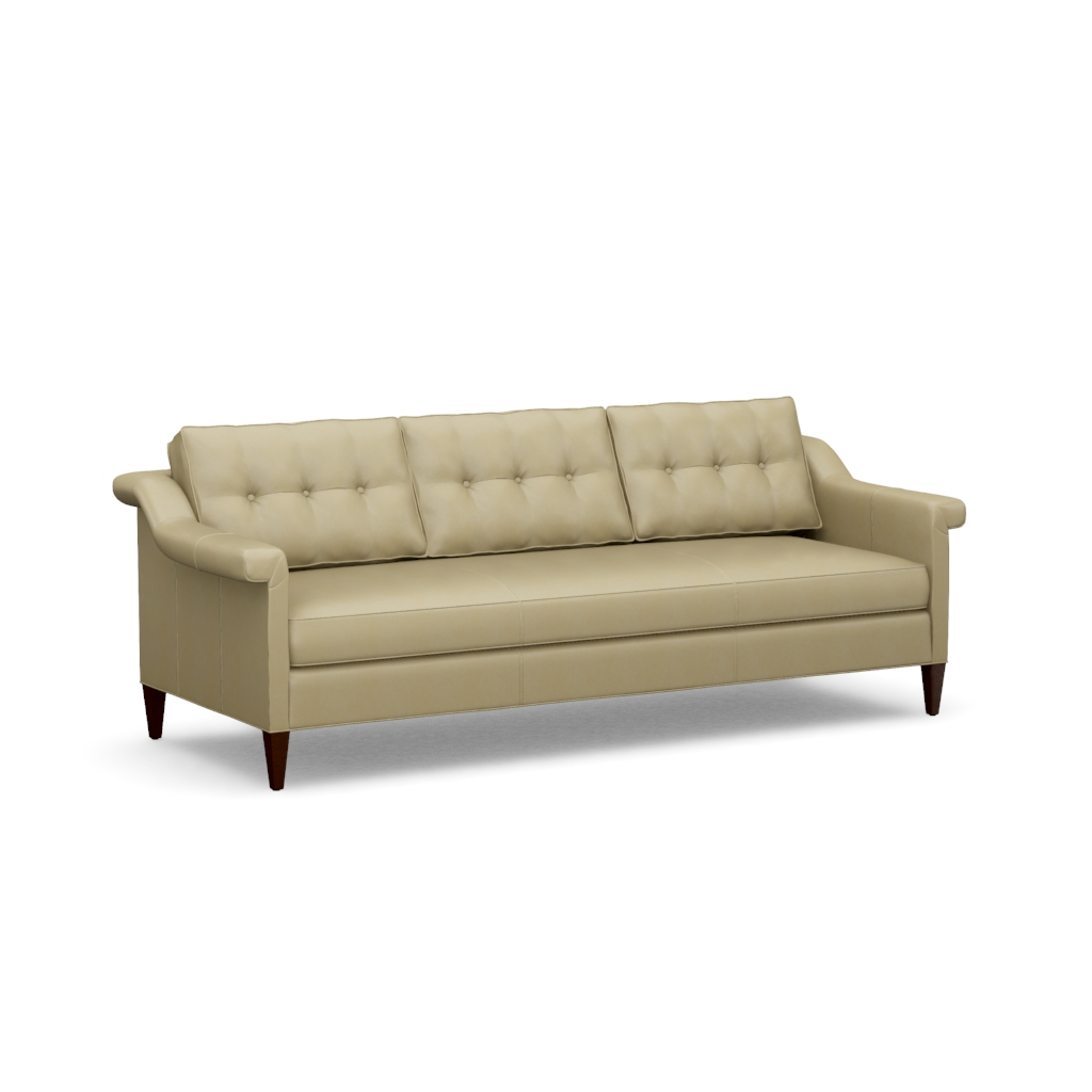 Whitehall Leather Sofa – View at 0°