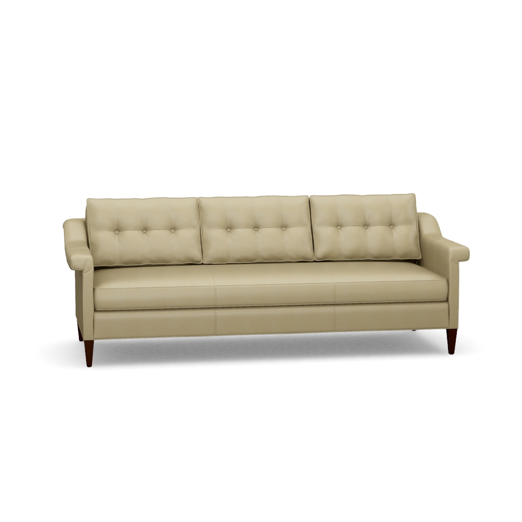 Whitehall Leather Sofa – View at 20°