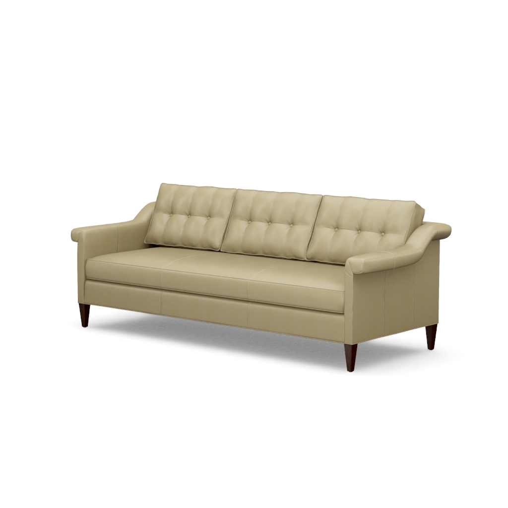 Whitehall Leather Sofa – View at 70°