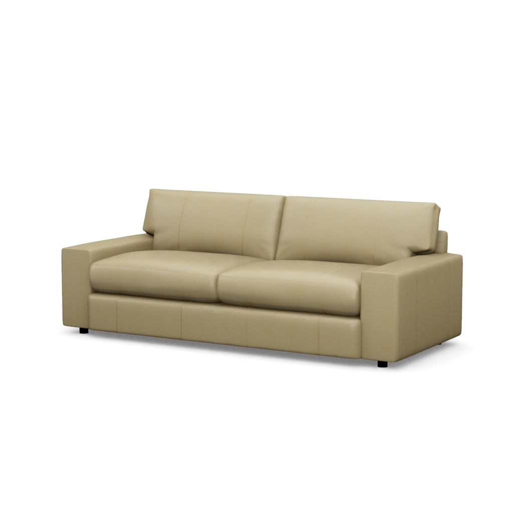 Sakura Leather Sofa – View at 60°