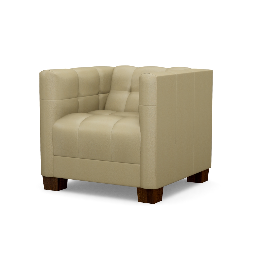 Emilia Leather Chair – View at 60°