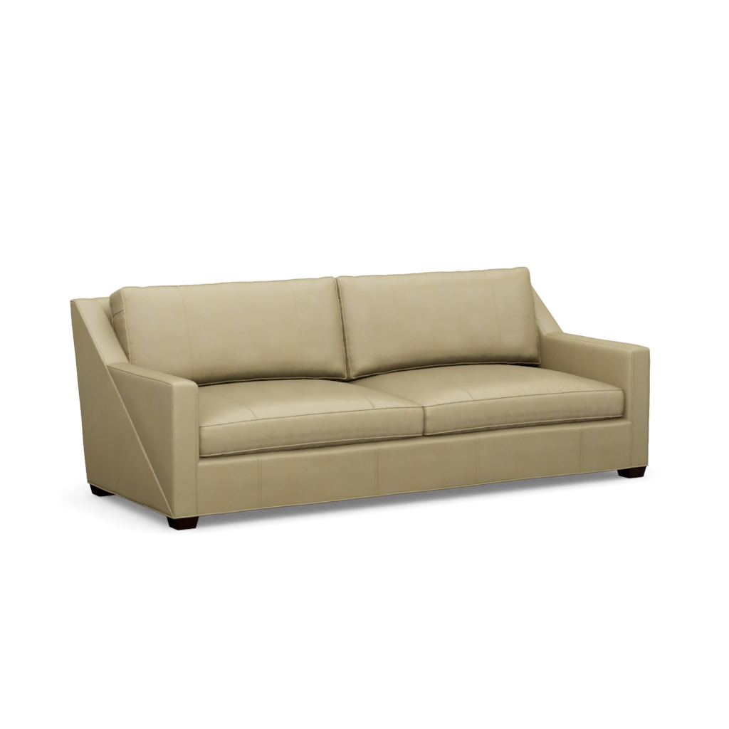 Wright Leather Sofa – View at 0°