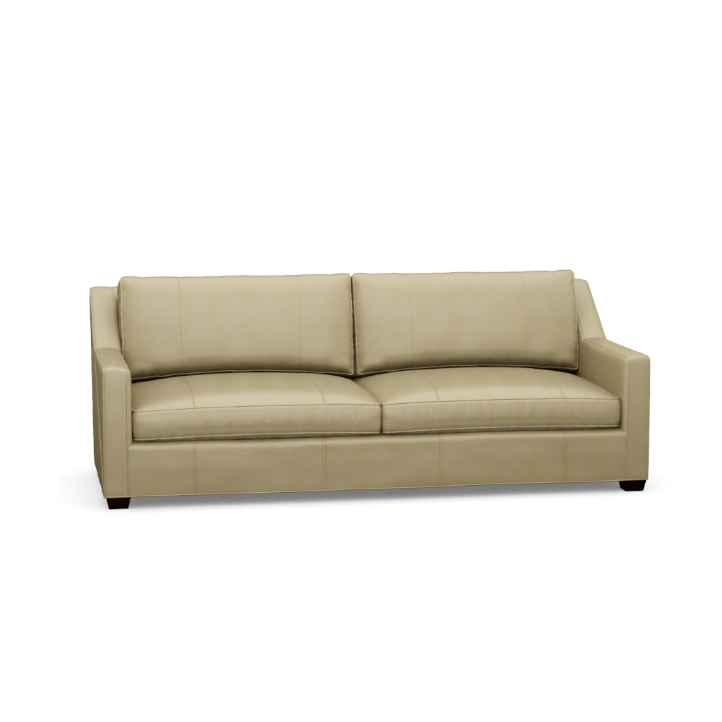 Wright Leather Sofa – View at 20°