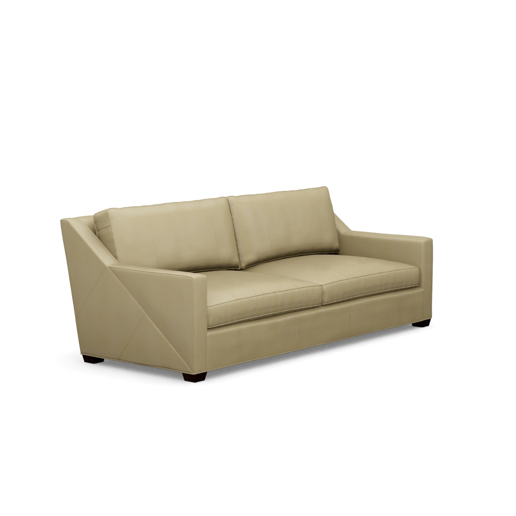 Wright Leather Sofa – View at 340°
