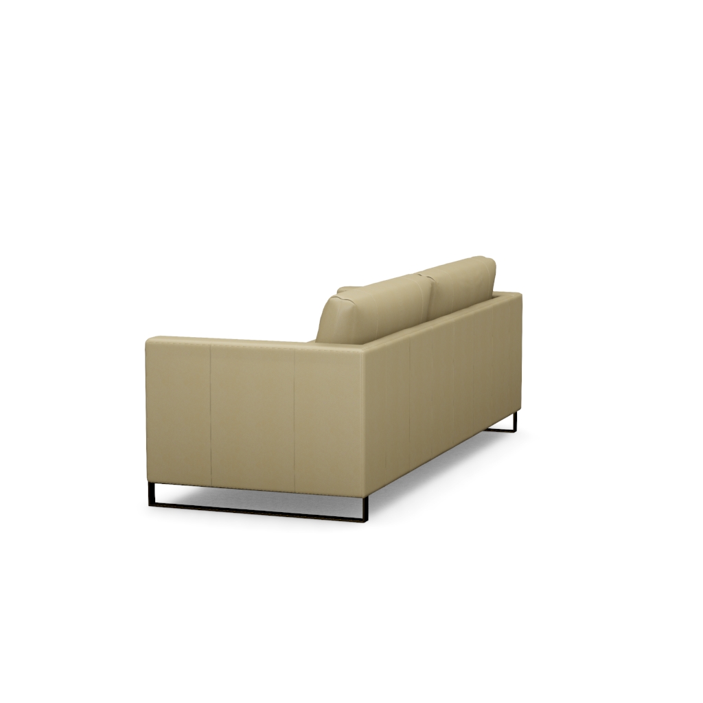 Nob Hill Leather Sofa – View at 140°