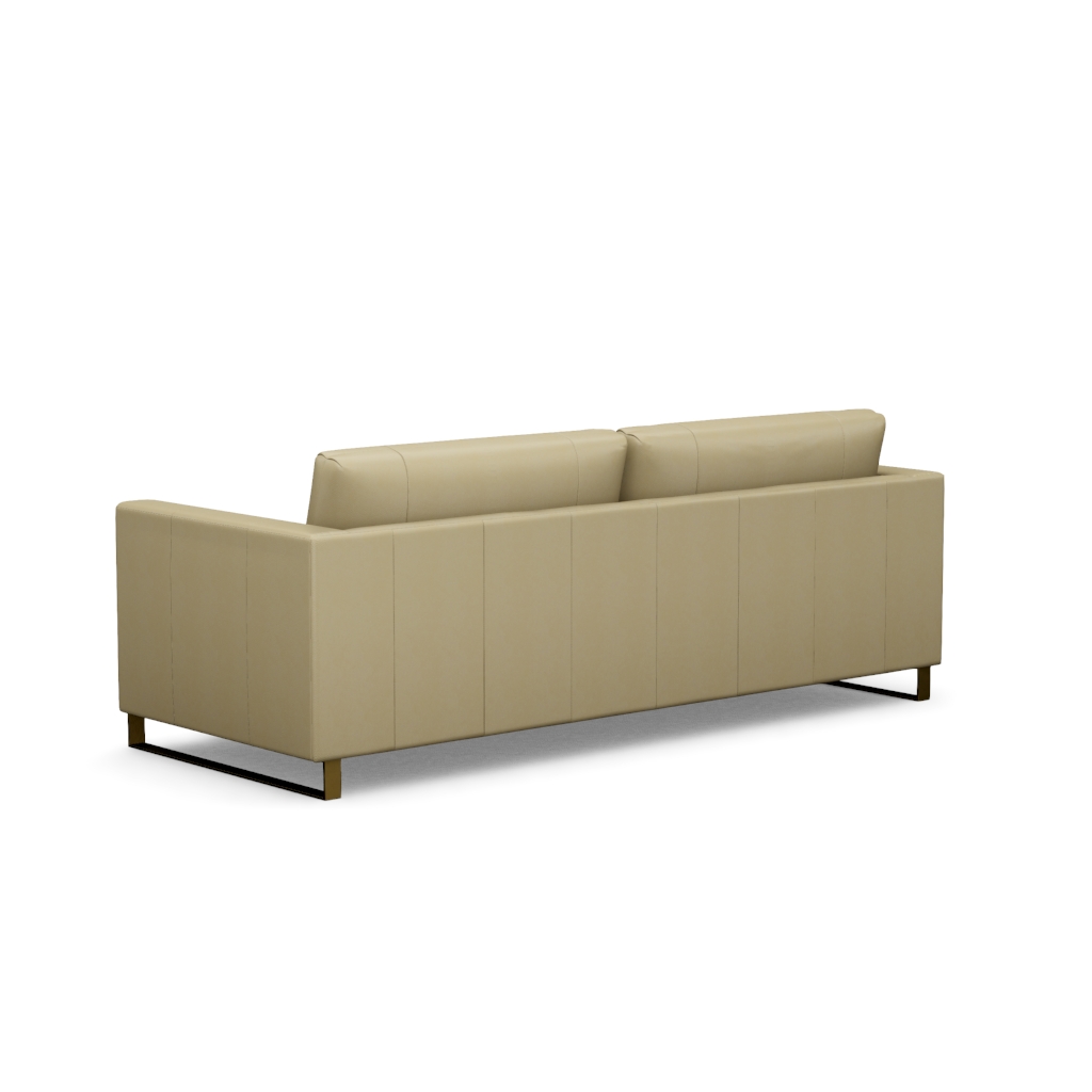 Nob Hill Leather Sofa – View at 170°