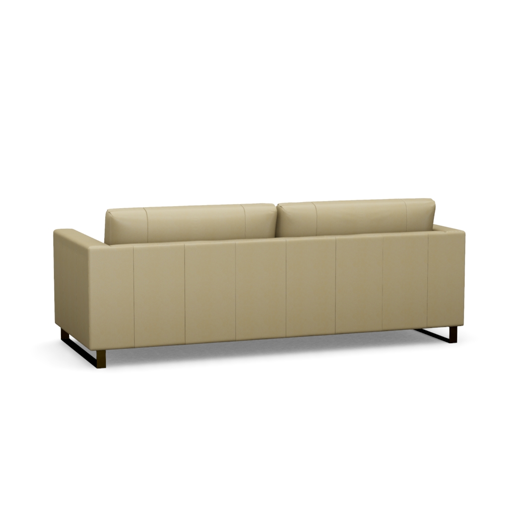 Nob Hill Leather Sofa – View at 190°