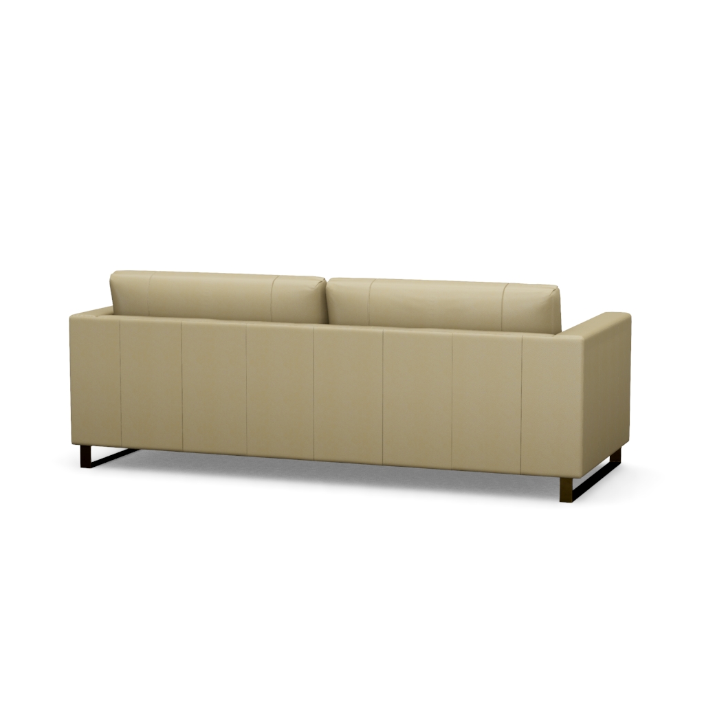 Nob Hill Leather Sofa – View at 230°