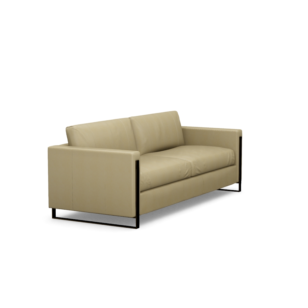 Nob Hill Leather Sofa – View at 330°