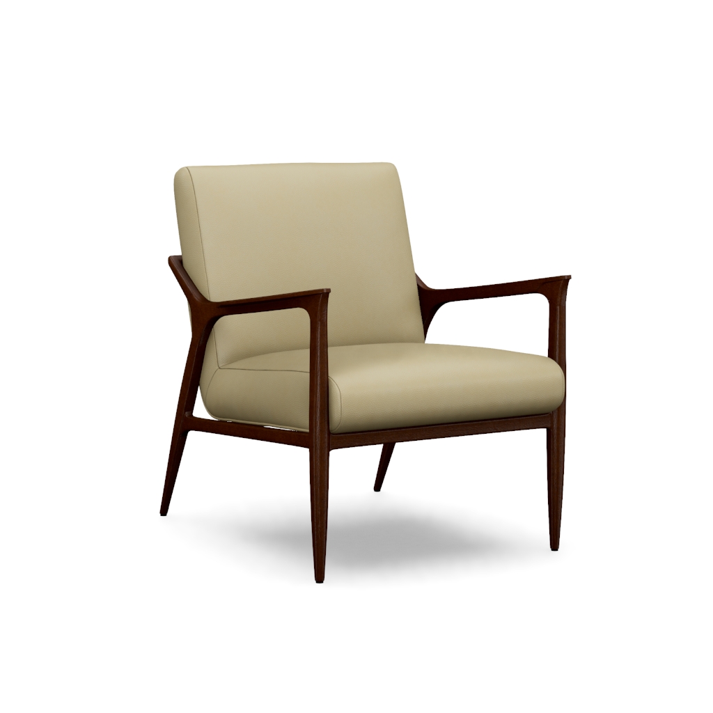 Warren Leather Chair – View at 0°