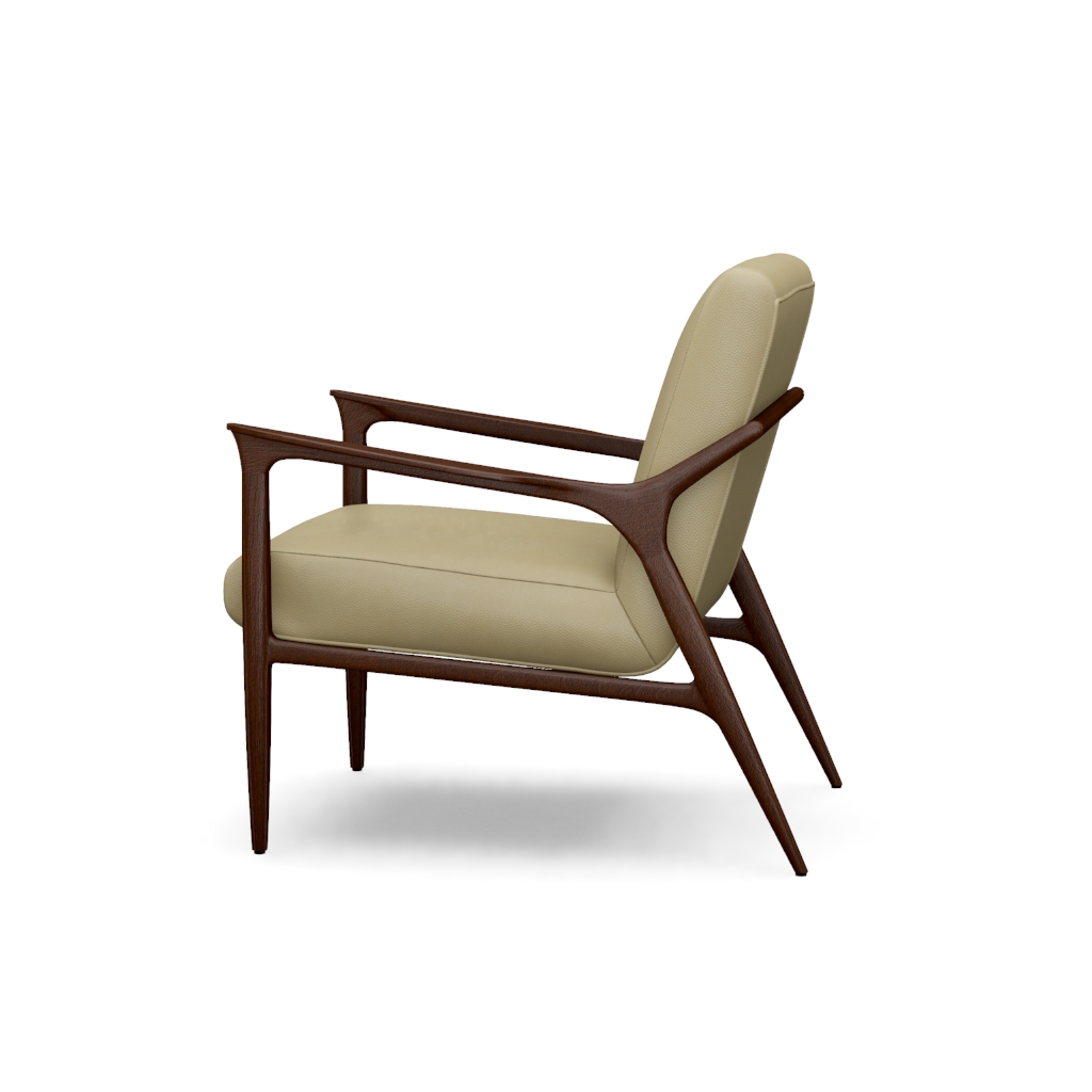 Warren Leather Chair – View at 130°