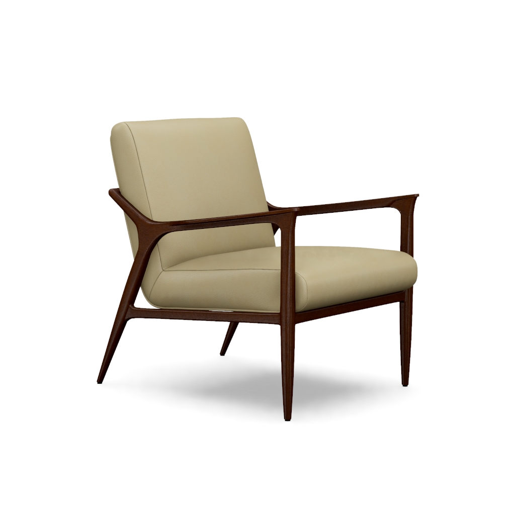 Warren Leather Chair – View at 340°