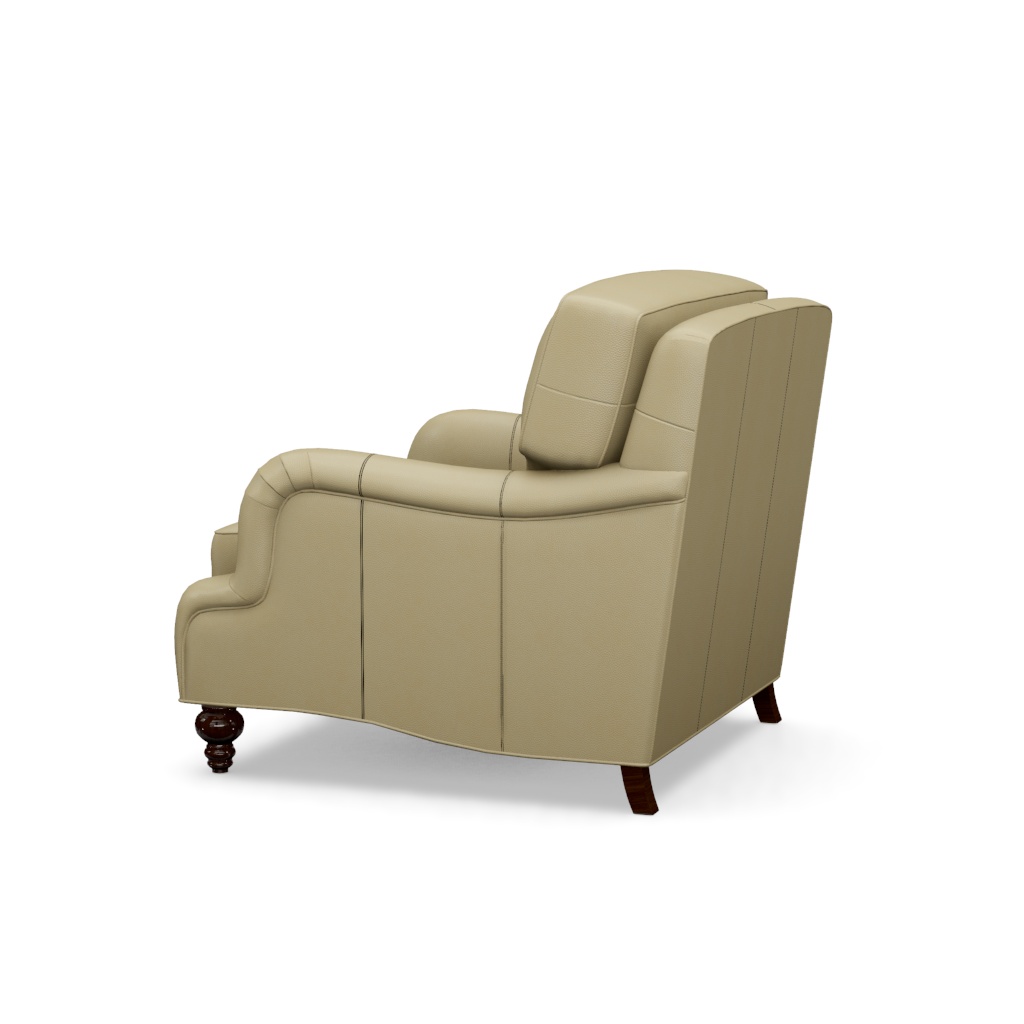 Amelia Leather Chair – View at 140°
