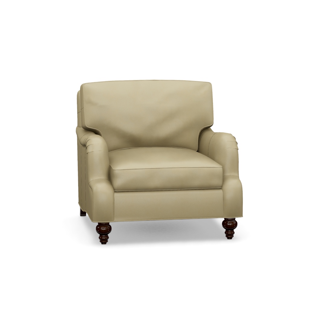 Amelia Leather Chair – View at 20°