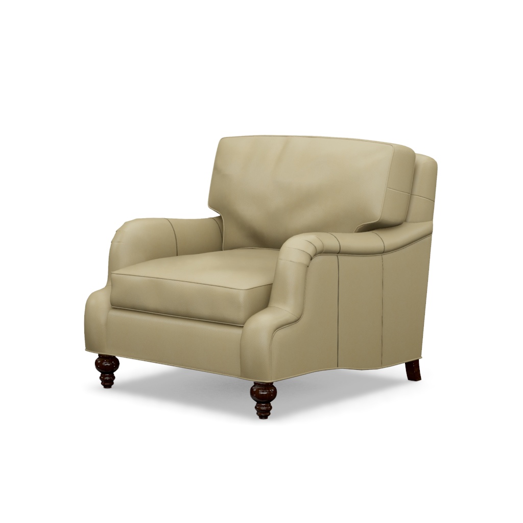Amelia Leather Chair – View at 70°