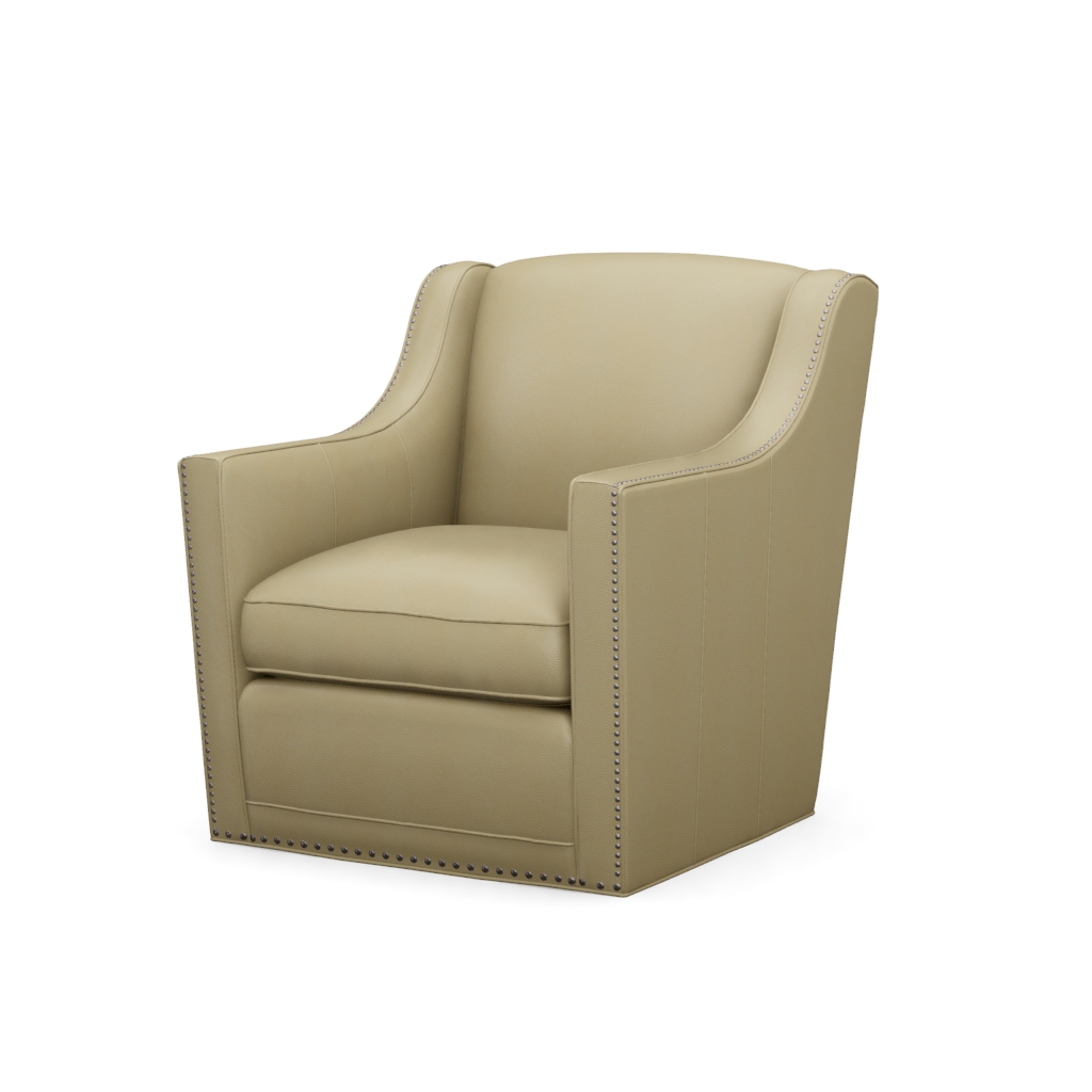 Hayward Leather Chair – View at 60°