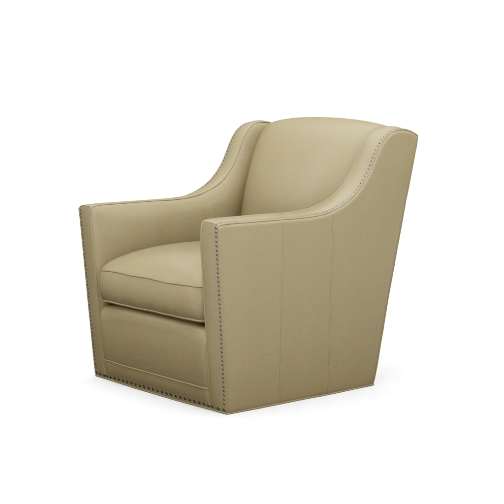 Hayward Leather Chair – View at 80°