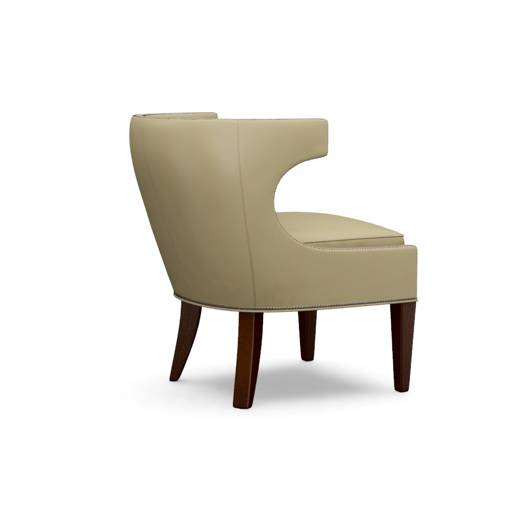 Greta Leather Chair – View at 270°