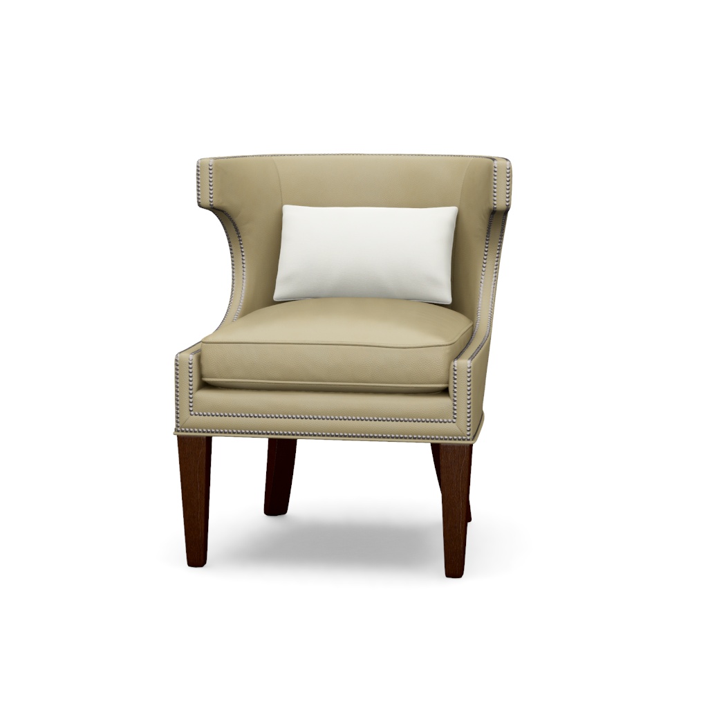 Greta Leather Chair – View at 40°
