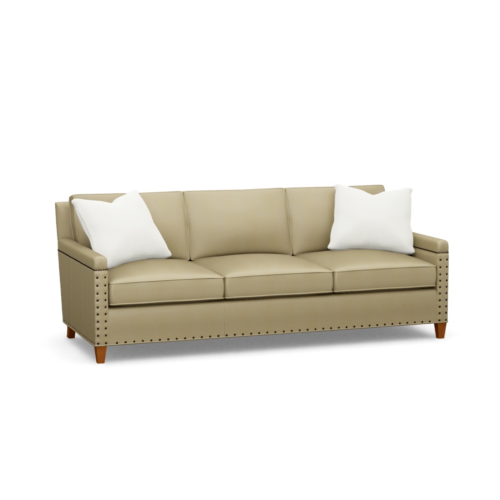 Chase Leather Sofa – View at 10°
