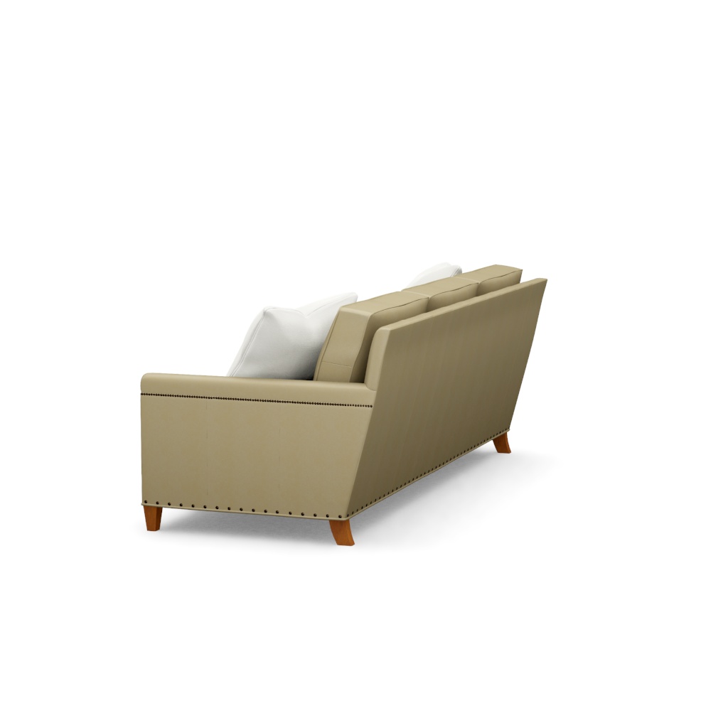 Chase Leather Sofa – View at 140°