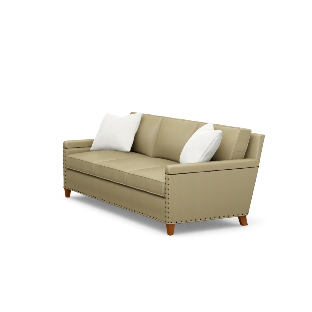 Chase Leather Sofa – View at 90°