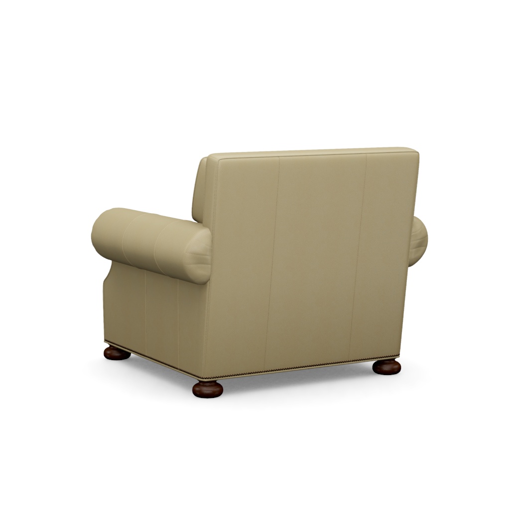 Devon Leather Chair – View at 180°