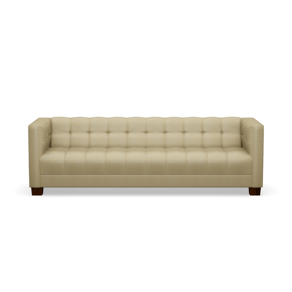 Emilia Leather Sofa – View at 30°