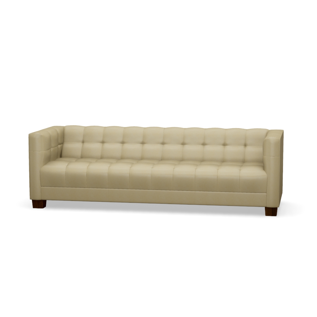 Emilia Leather Sofa – View at 40°