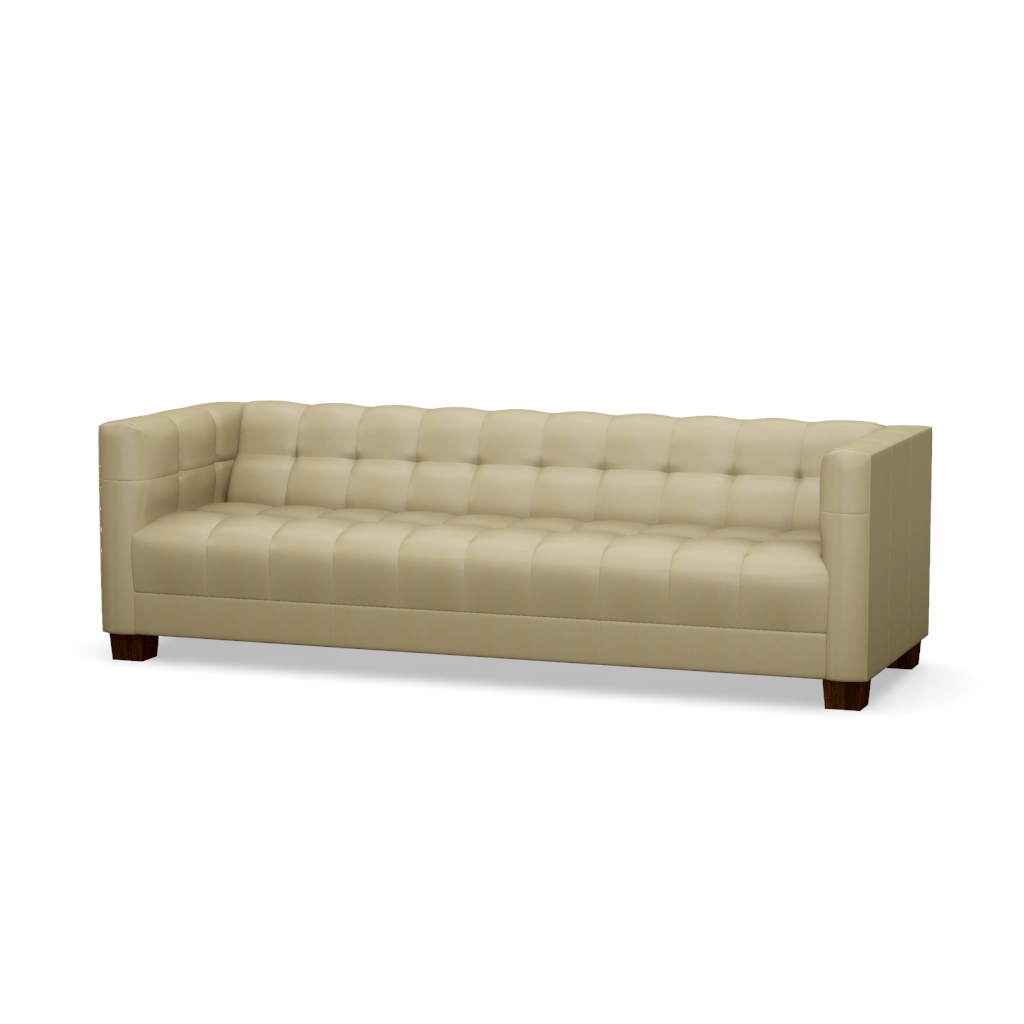 Emilia Leather Sofa – View at 50°