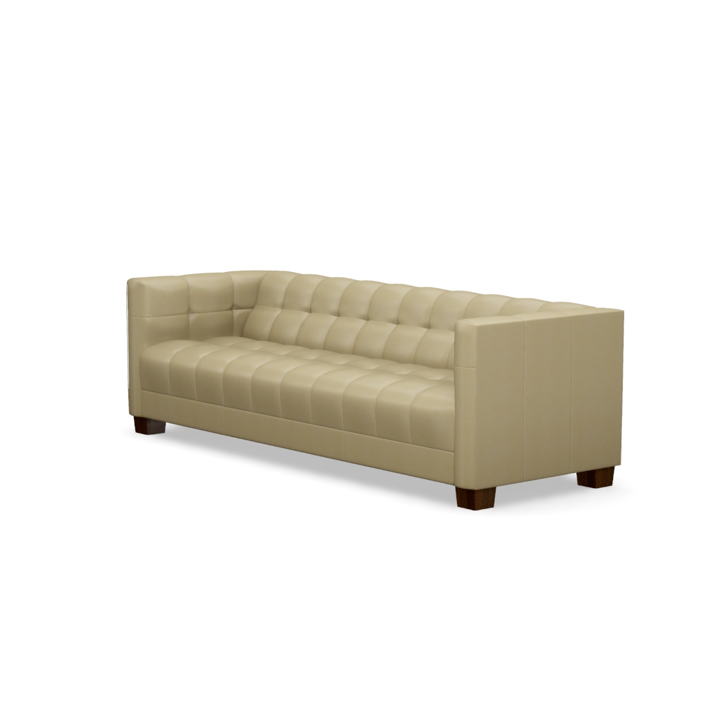 Emilia Leather Sofa – View at 80°